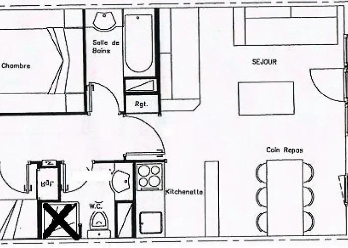 Le Mont Soleil A - Appt 3 Pieces 6 Pers- Le Mont-soleil A - 213msa - Plagne Soleil Mae-9394 Apartmán La Plagne