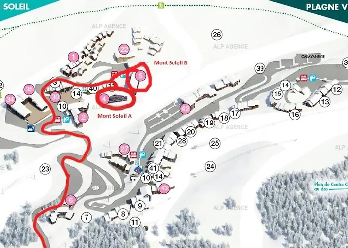 Le Mont Soleil A - Appt 3 Pieces 6 Pers- Le Mont-soleil A - 213msa - Plagne Soleil Mae-9394 Apartmán La Plagne