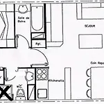 Le Mont Soleil A - Appt 3 Pieces 6 Pers- Le Mont-soleil A - 213msa - Plagne Soleil Mae-9394 شقة لا بلاني