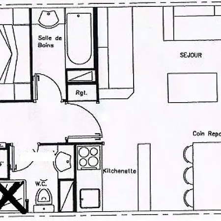 Résidence Le Mont Soleil A - 2 Pièces Pour 6 Personnes 394 Appartement La Plagne
