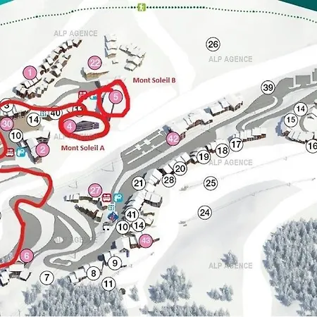 Le Mont Soleil A - Appt 3 Pieces 6 Pers- Le Mont-soleil A - 213msa - Plagne Soleil Mae-9394 Apartment *